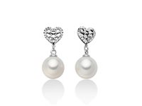 Orecchini Miluna Donna ORECCHINI DI PERLE in Oro bianco Perla PER2541